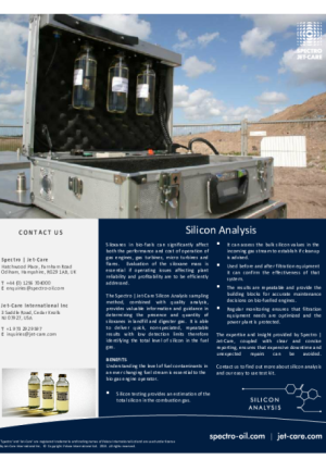 Silicon Analysis Service Flyer